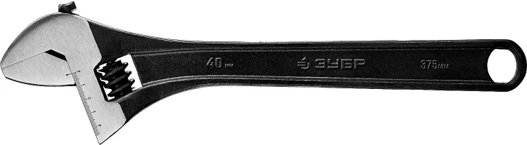 ЗУБР 375/40 мм, разводной ключ (27251-37) купить в Урае