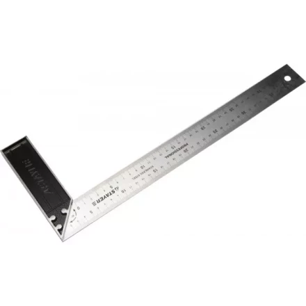 Угольник STAYER &quot;PROFI&quot; столярный, гравированная шкала, нержавеющее полотно 37мм, 400мм 3431-40_z01 купить в Урае
