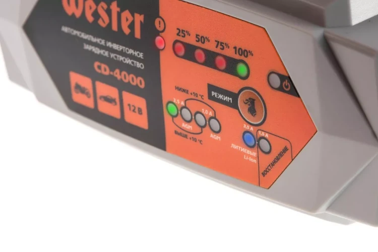 Зарядное устройство WESTER CD-4000 купить в Урае