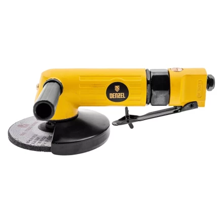 Пневматическая углошлифовальная машина Denzel 57477 AG125, 11000 об/мин, 125 мм, 186 л/мин купить в Урае