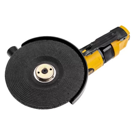 Пневматическая углошлифовальная машина Denzel 57477 AG125, 11000 об/мин, 125 мм, 186 л/мин купить в Урае