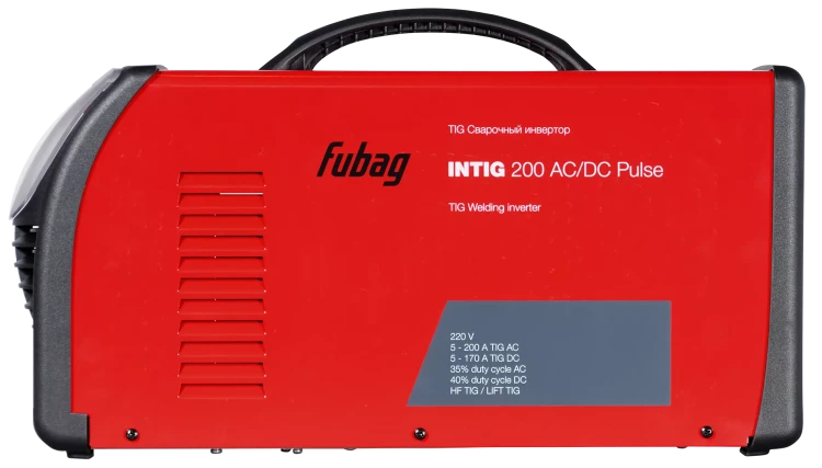 Сварочный инвертор INTIG 200 AC/DC PULSE с горелкой FB TIG 26 5P 4М Fubag купить в Урае