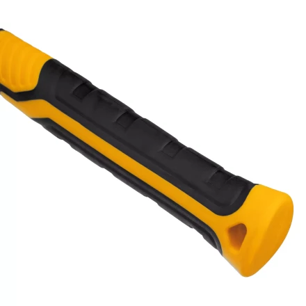 Киянка резиновая, 450 г, черно-белая, фибергласовая рукоятка c TPR покрытием Denzel 11102 купить в Урае