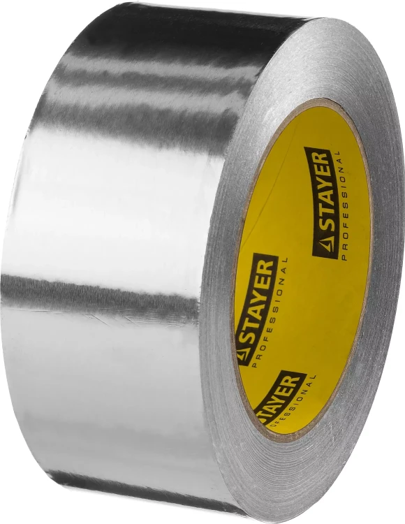 Алюминиевая лента, STAYER Professional 12268-50-50, до 120°С, 50мкм, 50мм х 50м 12268-50-50 купить в Урае