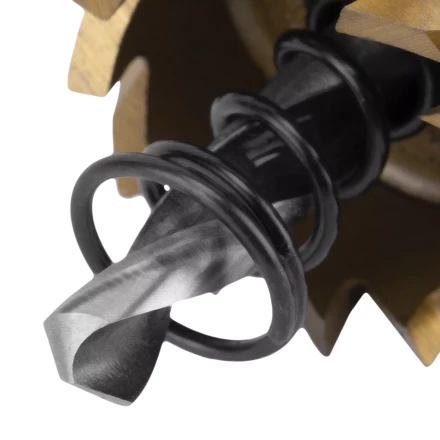 Коронка по металлу HSS, 22 мм, нитридтитановое покрытие Denzel 724103 купить в Урае