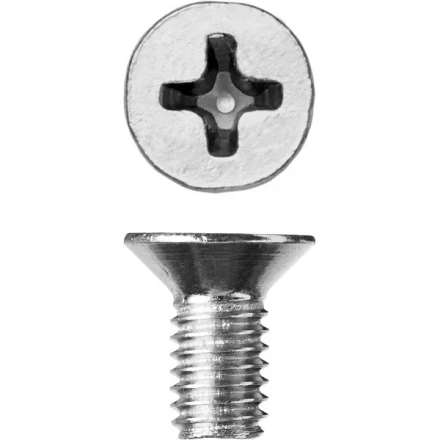 Винт ЗУБР &quot;МАСТЕР&quot; DIN 965, класс прочности 4.8, оцинкованный, M5x10мм, 5кг 303110-05-010 купить в Урае