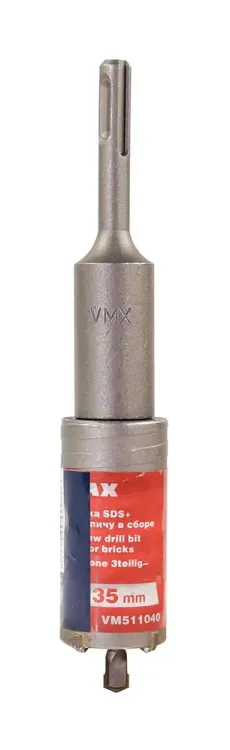 Коронка SDS+ ф35 мм по кирпичу в сборе VMX 511040 купить в Урае