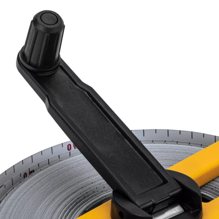 Рулетка геодезическая 50 м х 13 мм Denzel 31492, открытый корпус, металлическая лента купить в Урае