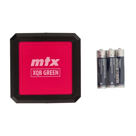 Лазерный уровень MTX XQB GREEN Basic SET, 20 м, зеленый луч, батарейки, резьба 1/4" 35019 купить в Урае