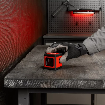 Лазерный уровень MTX XQB GREEN Basic SET, 20 м, зеленый луч, батарейки, резьба 1/4" 35019 купить в Урае