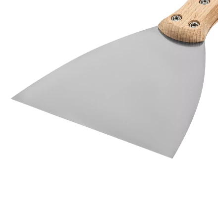 Шпательная лопатка из нержавеющей стали Matrix, 120 мм, буковая рукоятка, EFP 85618 купить в Урае