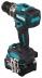 Аккумуляторная дрель-шуруповерт Makita XGT DF001GD201 купить в Урае