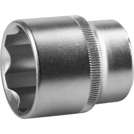 Торцовая головка ЗУБР &quot;МАСТЕР&quot; (1/2&quot;), Cr-V, SUPER LOCK, хроматированное покрытие, 32 мм 27725-32_z02 купить в Урае