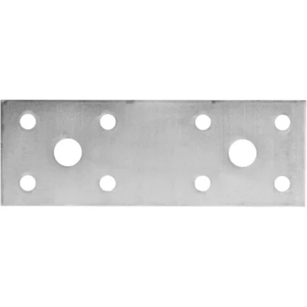 Крепежная пластина ЗУБР &quot;МАСТЕР&quot;, 140х55мм, 20шт 310235-140-55 купить в Урае