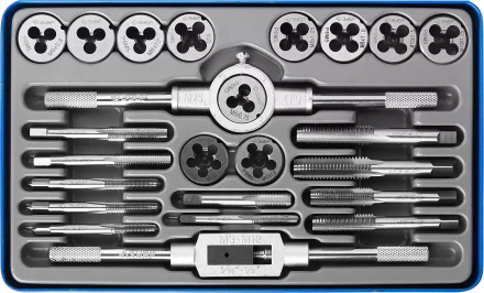 Наборы метчиков и плашек сталь Р6М5 серия ПРОФЕССИОНАЛ купить в Урае