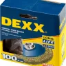 DEXX. Щетка коническая для УШМ, витая стальная латунированная проволока 0,3мм, 100ммхМ14 35105-100 купить в Урае