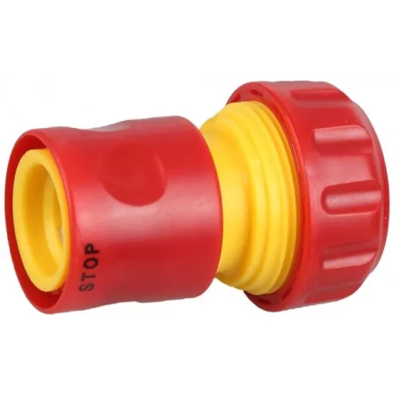 Соединитель GRINDA с автостопом, из ударопрочной пластмассы, 3/4&quot; 8-426330_z01 купить в Урае