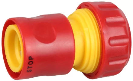 Соединитель GRINDA с автостопом, из ударопрочной пластмассы, 3/4&quot; 8-426330_z01 купить в Урае