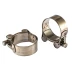 Хомуты металлические силовые 44-47 мм ширина 22 мм шарнирный W4 2 шт Сибртех 475373 купить в Урае
