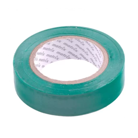 Изолента ПВХ 15 мм х 10 м зеленая 150 мкм Matrix 88774 купить в Урае