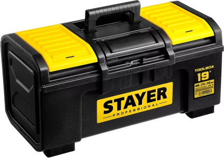 Ящик для инструмента &quot;TOOLBOX-19&quot; пластиковый, STAYER Professional 38167-19 купить в Урае