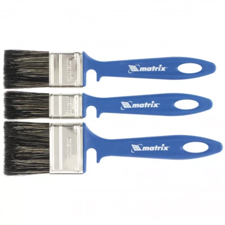 Набор кистей Водные краски 25 мм 35 мм 50 мм Color Line пластик Matrix 83349 купить в Урае