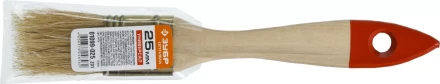 Кисть плоская ЗУБР &quot;УНИВЕРСАЛ-ОПТИМА&quot;, светлая щетина, деревянная ручка, 25мм 01099-025_z01 купить в Урае