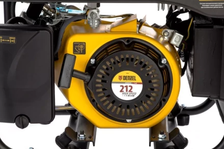 Генератор инверторный GT-2500iF, 2.5 кВт, 230 В, бак 5 л, открытый корпус, ручной старт Denzel 94704 купить в Урае