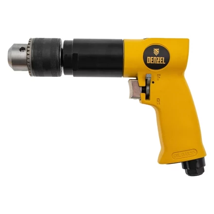 Пневматическая дрель Denzel 57478 PD500, 500 об/мин, 114 л/мин, 13 мм купить в Урае