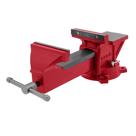 Тиски слесарные, 150 мм, поворотные, с наковальней// Matrix 18602 купить в Урае