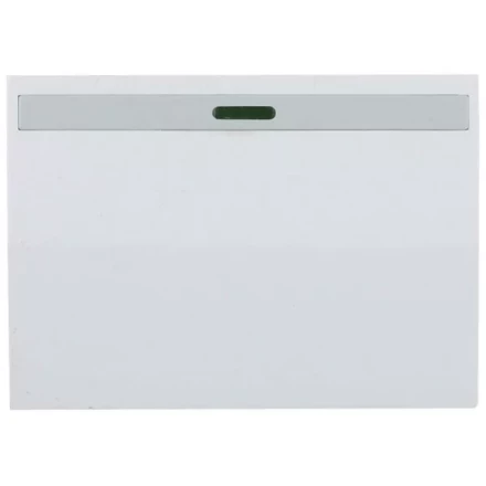 Выключатель СВЕТОЗАР &quot;ЭФФЕКТ&quot; проходной, с эффектом свечения, одноклавишный, без вставки и рамки, белый, 10A/~250B SV-54438-W купить в Урае