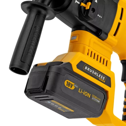 Перфоратор аккумуляторный BLRH-IB-26 Li-Ion, 18 В Denzel 26701 купить в Урае