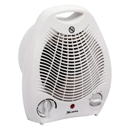 Тепловентилятор электрический, спиральный MTX FHS-2000, 3 режима, вентилятор, нагрев 1000/2000 Вт, 96413 купить в Урае