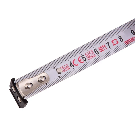 Рулетка Denzel 3м х 16мм, двухкомп. корпус, магнитный обрезиненный зацеп, 31530 купить в Урае