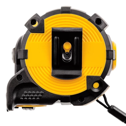 Рулетка Denzel 5м х 25мм, автоматич. фиксац., нейлон. покрытие, магнит. зацеп, двухстор. разметка 31522 купить в Урае