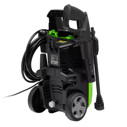 Моечная машина высокого давления Сибртех АМ-1800 58226, 1800 Вт, 140 бар, 350 л/ч, колесная купить в Урае