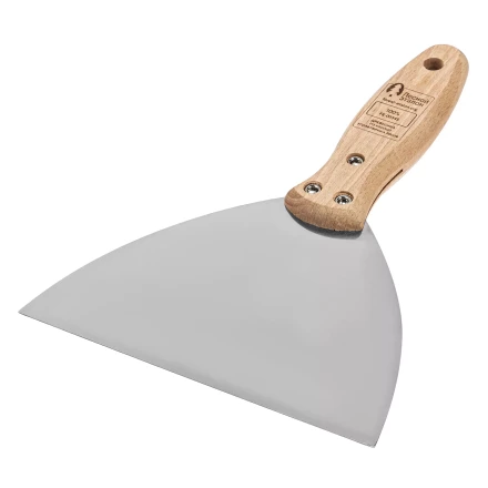 Шпательная лопатка из нержавеющей стали Matrix, 150 мм, буковая рукоятка, EFP 85619 купить в Урае
