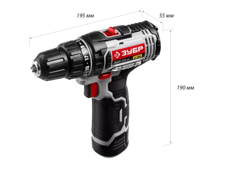 Дрель-шуруповерт 2 АКБ ДШЛ-121 КН серия СТАНДАРТ купить в Урае