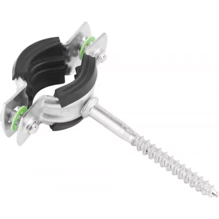 ЗУБР. Хомут трубный оцинкованный, с шурупом, 1/2&quot;, 150шт 37854-20-24-150 купить в Урае