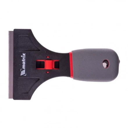 Скребок с обрезиненной рукояткой выдвижное сменное лезвие Matrix 79548 купить в Урае