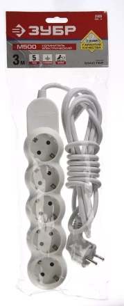 Удлинители электрические М500 5 гнезд серия МАСТЕР купить в Урае
