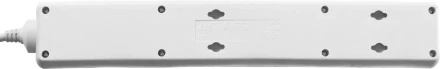 Сетевой фильтр STAYER &quot;MASTER&quot; электрический, 6 гнезд, заземление, макс. мощн. 2200 Вт, 3м 55067-3 купить в Урае