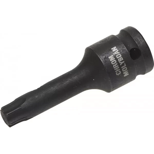 Торцовая головка KRAFTOOL "INDUSTRIE QUALITAT" ударная (1/2"), TORX, Cr-Mo, фосфатированная, T55 27952-55_z01 купить в Урае