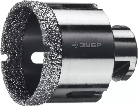 ЗУБР АВК, d 50 мм, (М14, 15 мм кромка), вакуумная алмазная коронка, Профессионал (29865-50) купить в Урае