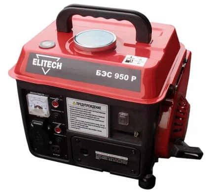 Бензогенератор Elitech БЭС 950 Р купить в Урае
