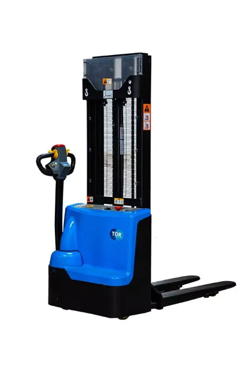 Штабелер самоходный 1,5 т 2,5 м TOR WS15H-2500SC PRO Li-ion 24/60 В/Ач контроль скорости подъема 1048089 купить в Урае
