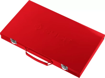 Набор ЗУБР &quot;ЭКСПЕРТ&quot; с металлореж. инструментом,метчики однопроход. и плашки,оснастка, экстракторы-в метал.боксе 65пред. 28118-H65 купить в Урае