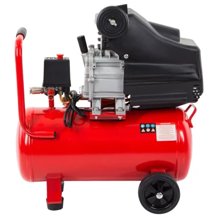 Компрессор воздушный MTX 58003, DC1500L/24, 1,5 кВт, 24 л, 210 л/мин купить в Урае