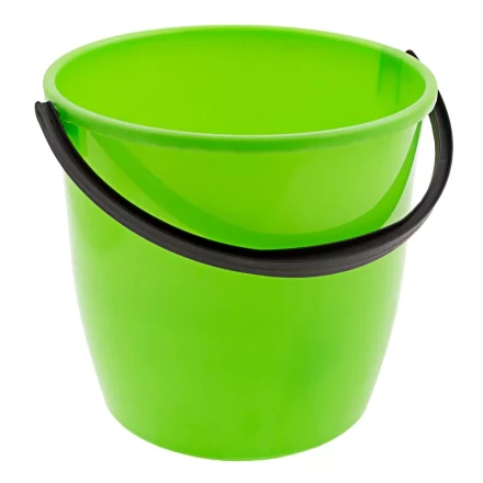 Ведро пластмассовое круглое 13 л, с крышкой, Light Elfe 92940 купить в Урае