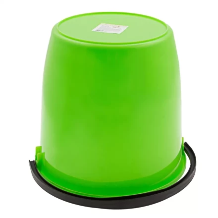 Ведро пластмассовое круглое 13 л, с крышкой, Light Elfe 92940 купить в Урае